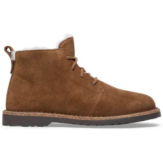 Birkenstock Uppsala Mid Suede Shearling winterschoen bruin