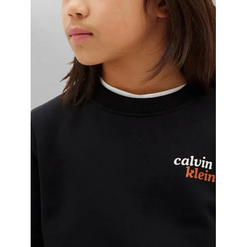 Calvin Klein sweater met backprint - zwart, foto 4
