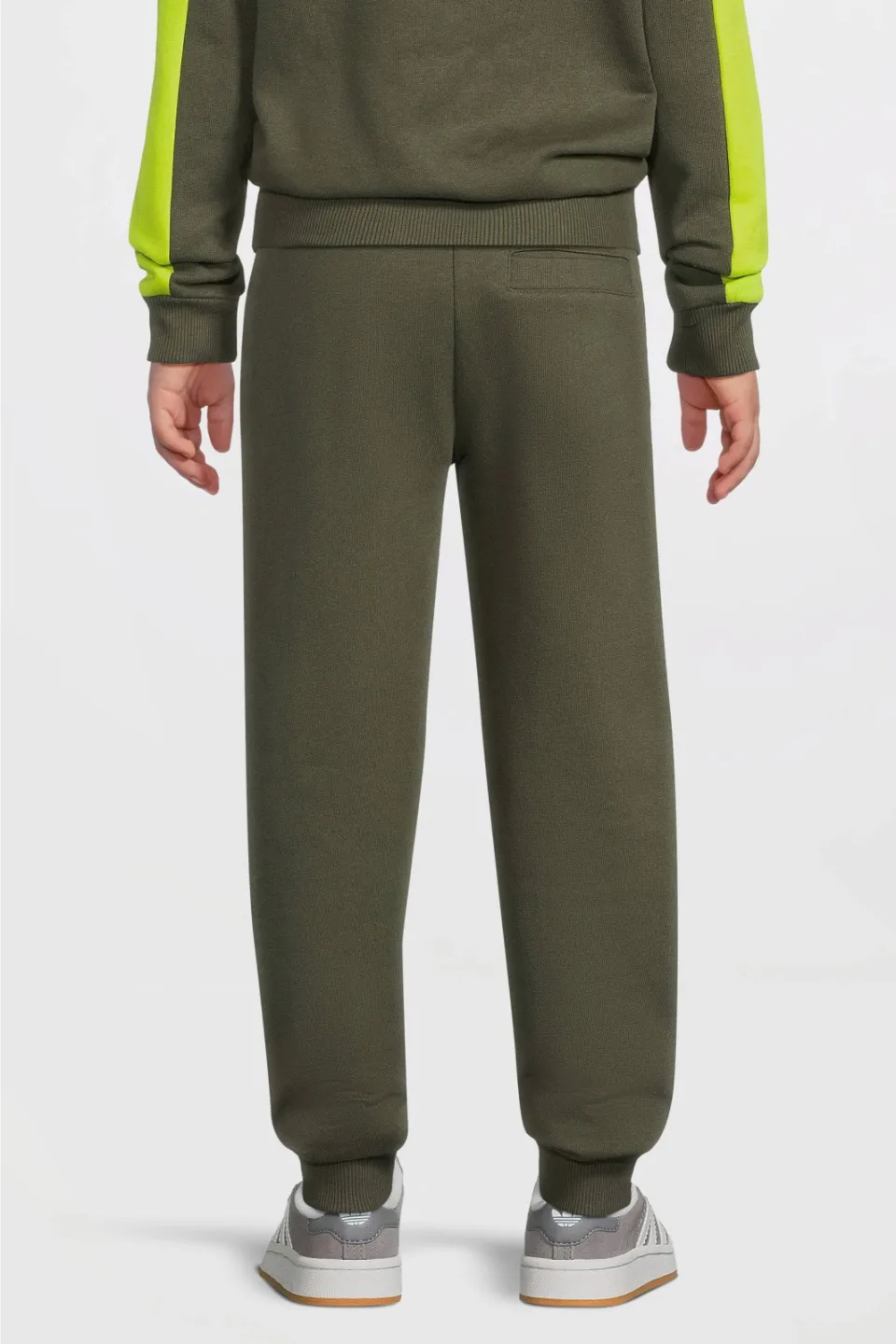 Orange Stars fleece joggingbroek Alec khaki, foto 5
