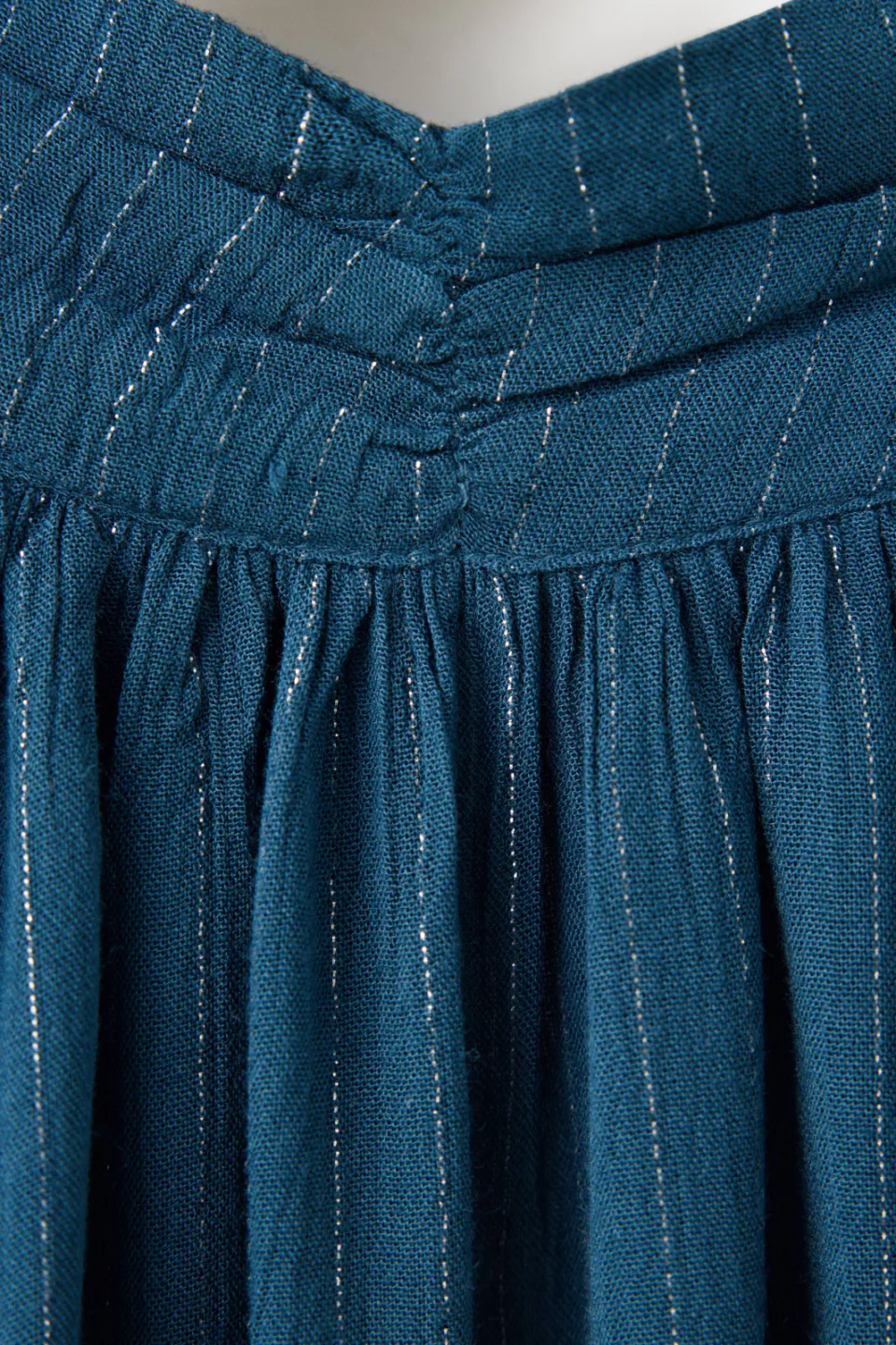Mango blousetop met glitters blauw, foto 7