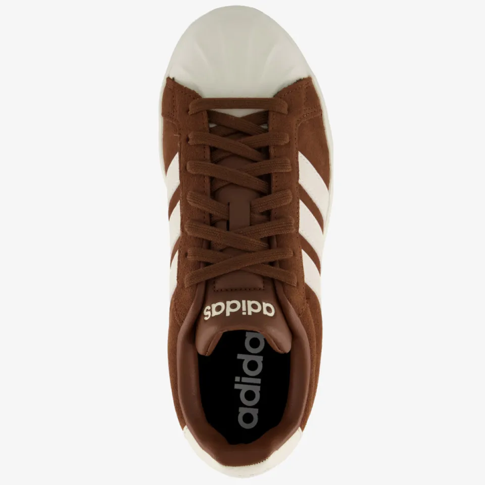 Adidas Streettalk suède dames sneakers bruin, foto 5
