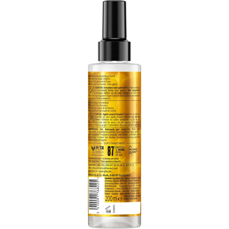 Gliss Oil Nutritive anti-klitspray, foto 3