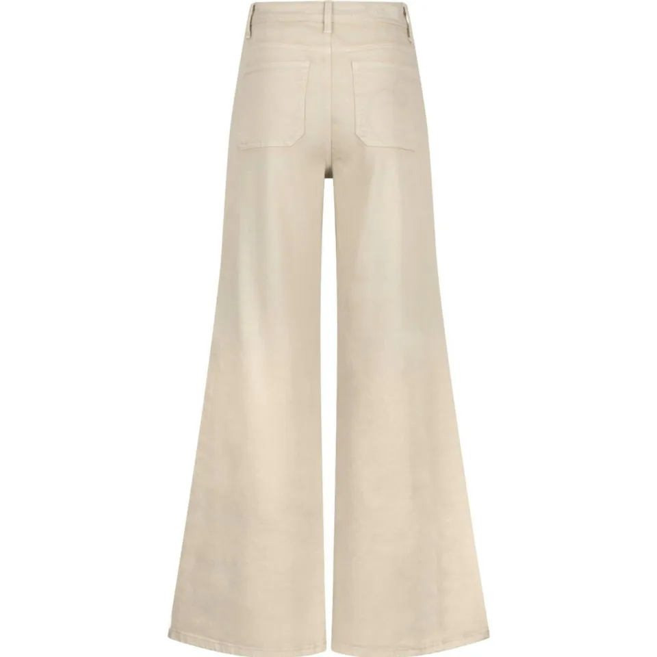 NUKUS Scarlet high waist flared jeans ecru, foto 3