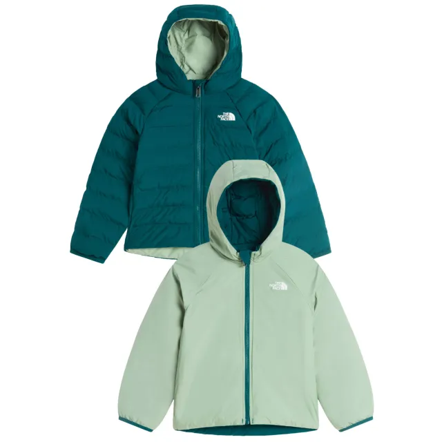 The North Face Perrito omkeerbare jas petrol