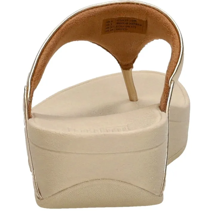 FitFlop Lulu Teenslippers Dames Goud, foto 5