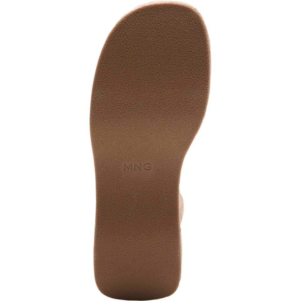 Mango TEEN plateausandalen lichtbruin, foto 6