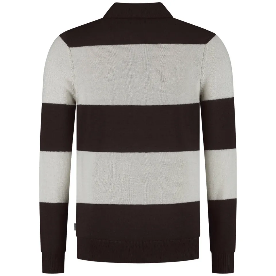 Saint Steve Heren Polo's & T-shirts Harry - Bruin, foto 4