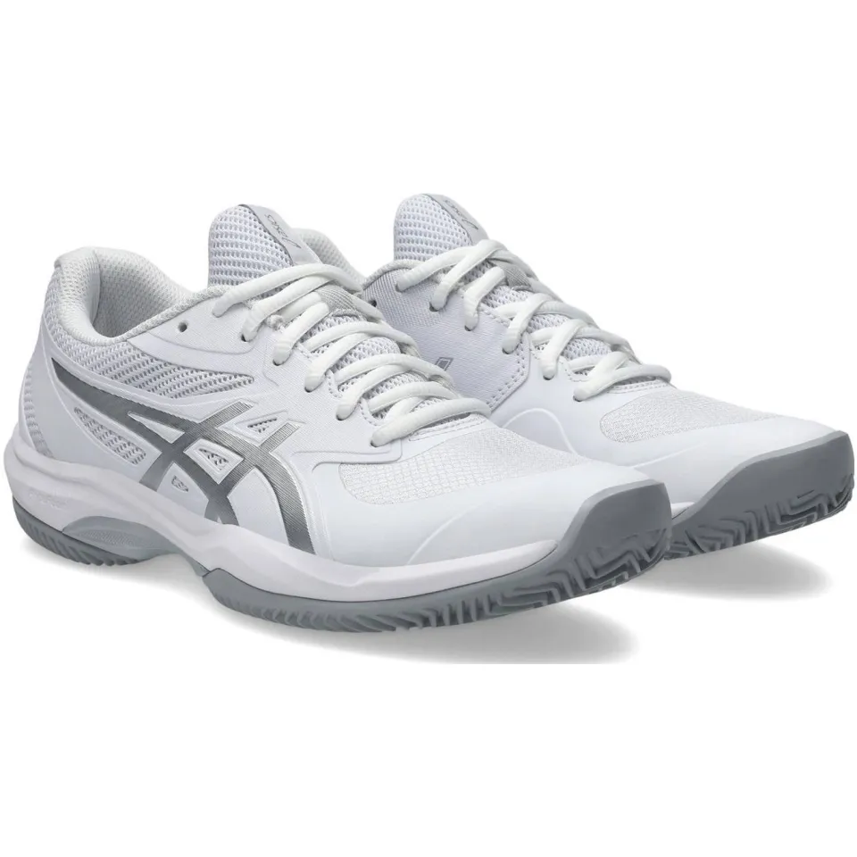 Asics Game FF Clay/OC tennisschoenen wit/zilver, foto 5