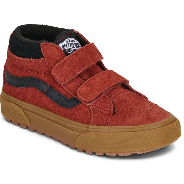 Vans SK8-Mid Reissue V hoge sneakers rood/bruin Bordeaux/zwart