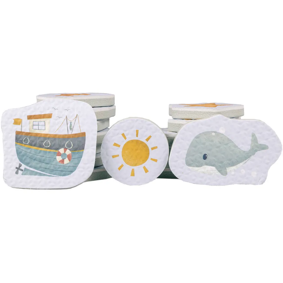 Little Dutch Sailors Bay foam badfiguren blauw