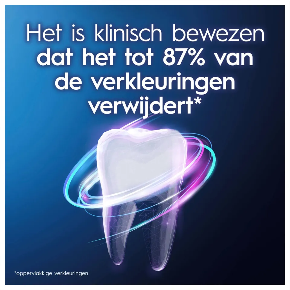 Oral-B 3D White Arctic Fresh tandpasta 12 x 75 ml, foto 3