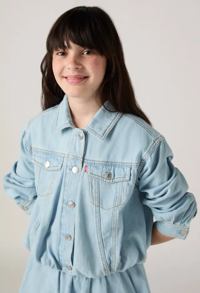 Levi's spijkerjas light blue denim, foto 8