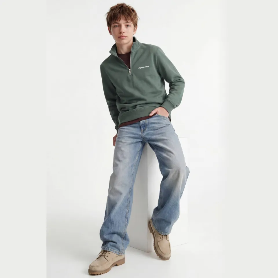 Jack & Jones JUNIOR sweater - groen, foto 4