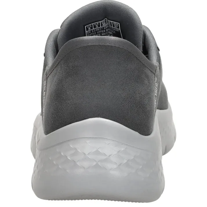 Skechers Slip-ins Go Walk Flex sneaker donkergrijs, foto 4
