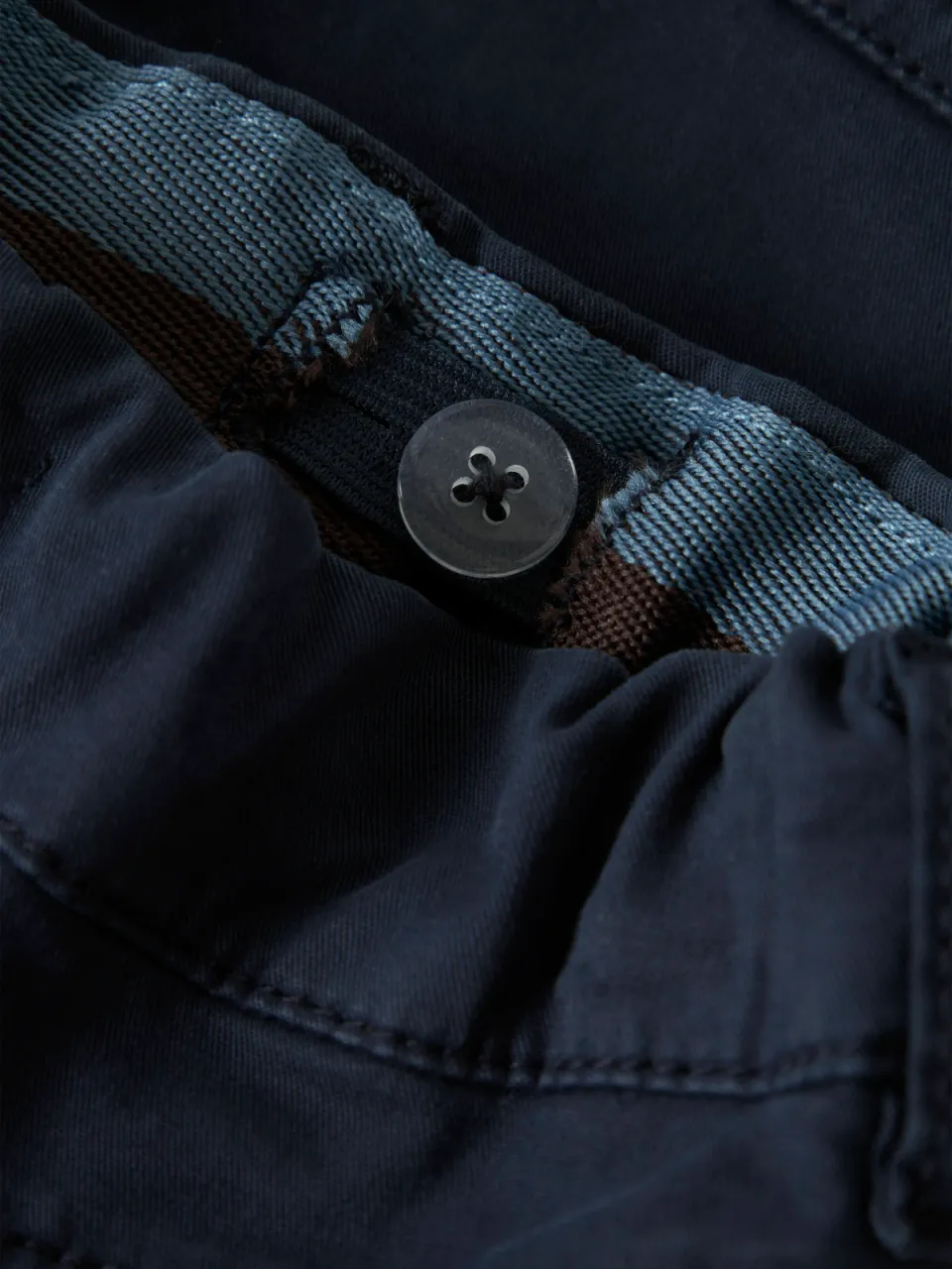 NAME IT loose fit cargobroek donkerblauw, foto 6