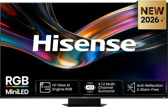 Hisense 75UR9S RGB MiniLED televisie 75 inch grijs, foto 2