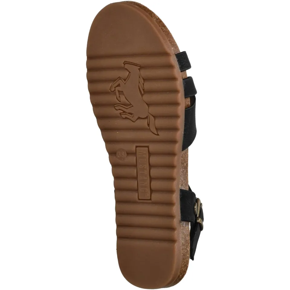 Mustang sandalen zwart, foto 8