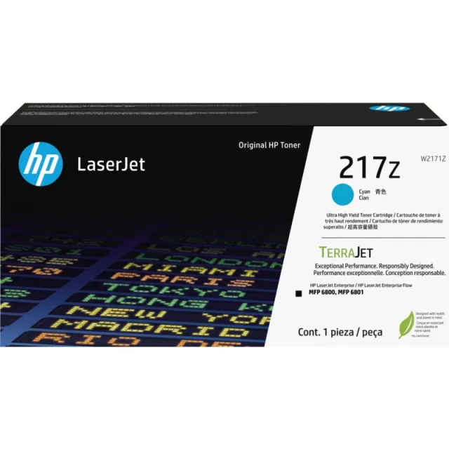 Hp 217Z (W2171Z) Toner Cyaan Extra hoge capaciteit