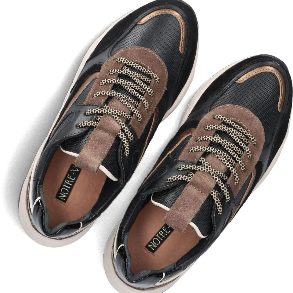 Notre-V Sneakers Iva-30 Zwart, foto 4