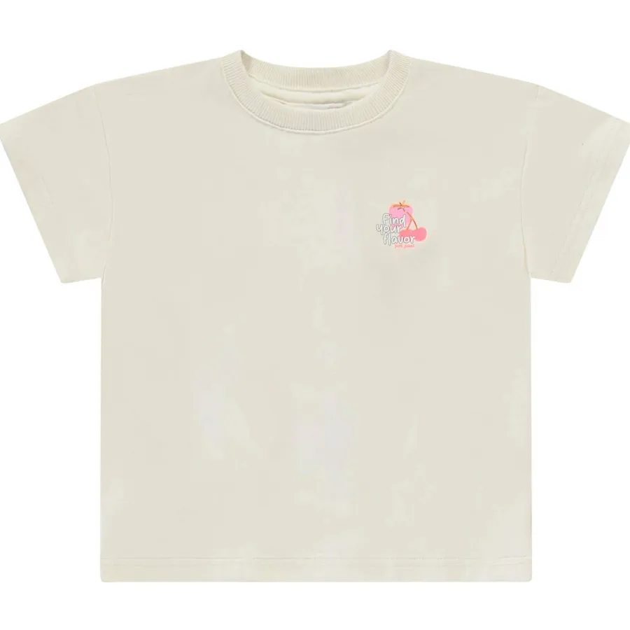 Little Cars T-shirt met backprint offwhite, foto 2