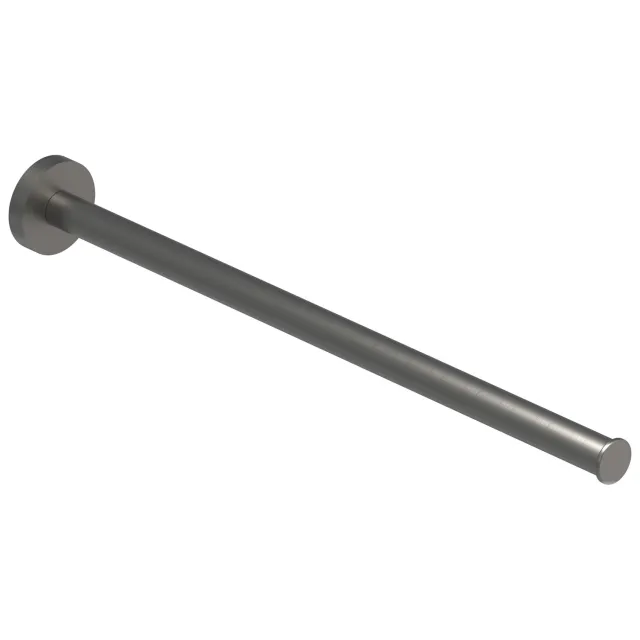 IVY Handdoekrek IVY Vast Een lids 38 cm Geborsteld Metal Black PVD