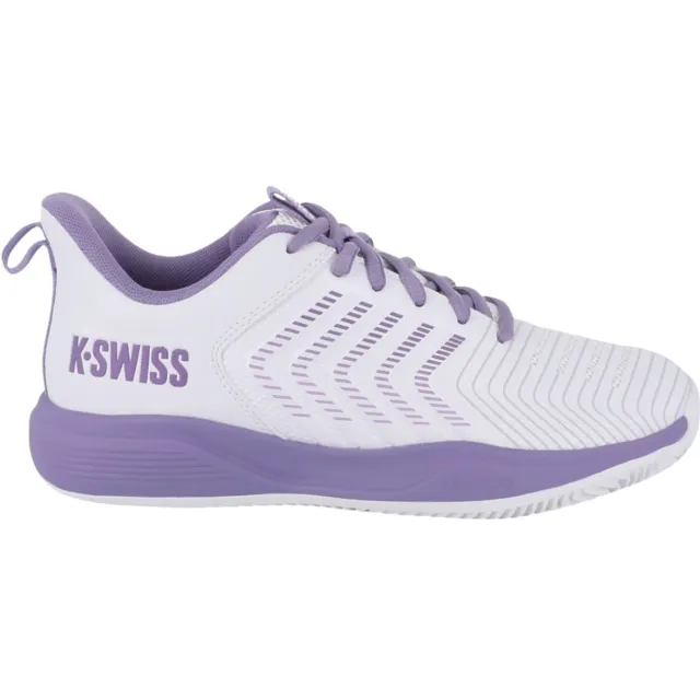K-Swiss Ultrashot Light Clay Tennisschoenen dames 37 Wit dessin