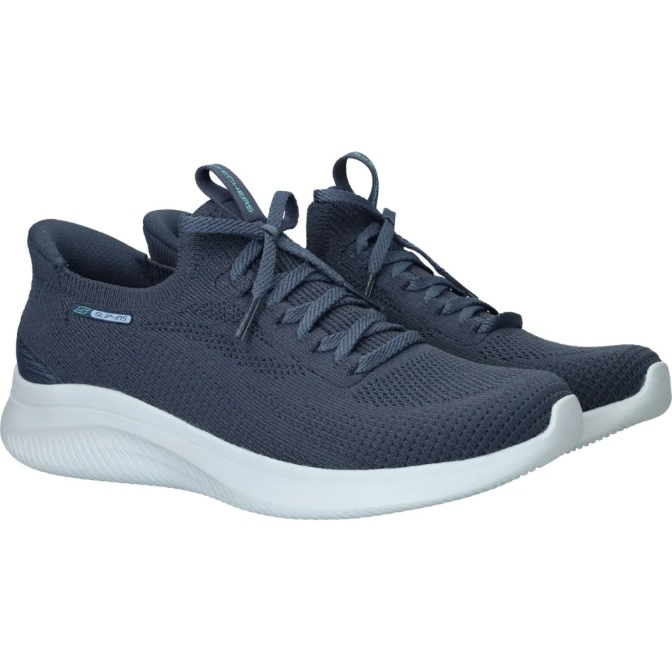 Skechers Ultra Flex 4.0 Slip-Ins Instappers Dames Blauw, foto 3