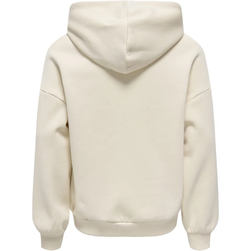 KIDS ONLY GIRL hoodie met print - beige Sweater Meisjes Katoen Capuchon, foto 2