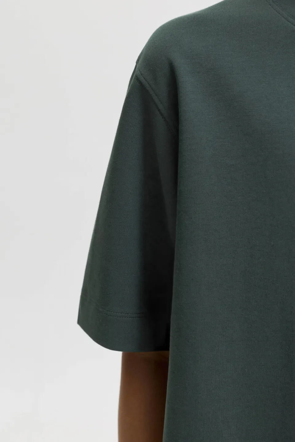 Jack & Jones junior oversized T-shirt donkergroen, foto 7