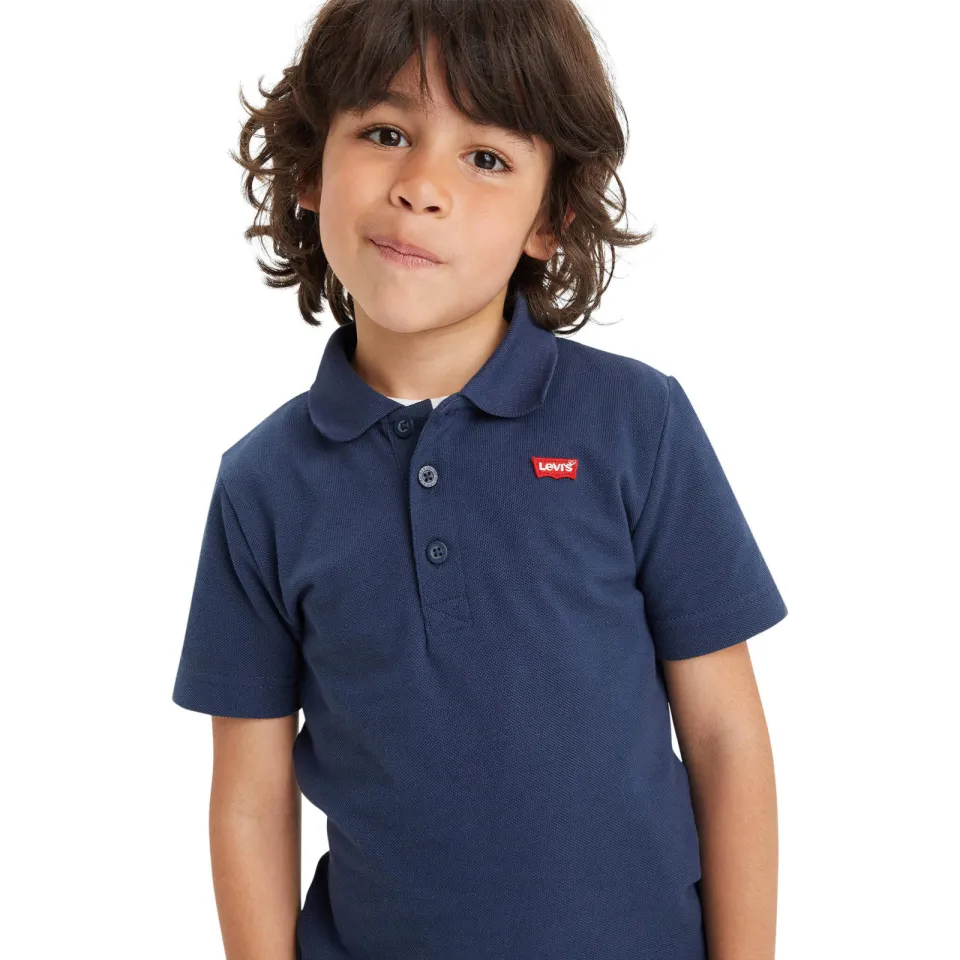 Levi's Kids polo donkerblauw, foto 3