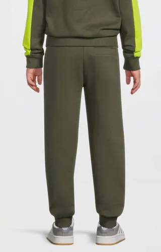 Orange Stars fleece joggingbroek Alec khaki, foto 4