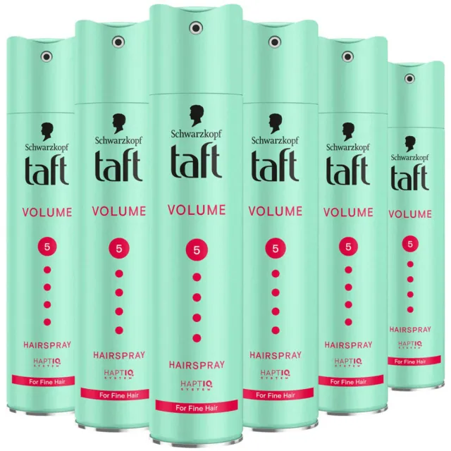 Schwarzkopf Taft Volume Mega Strong haarspray - voordeelverpakking - 6 x 250 ml