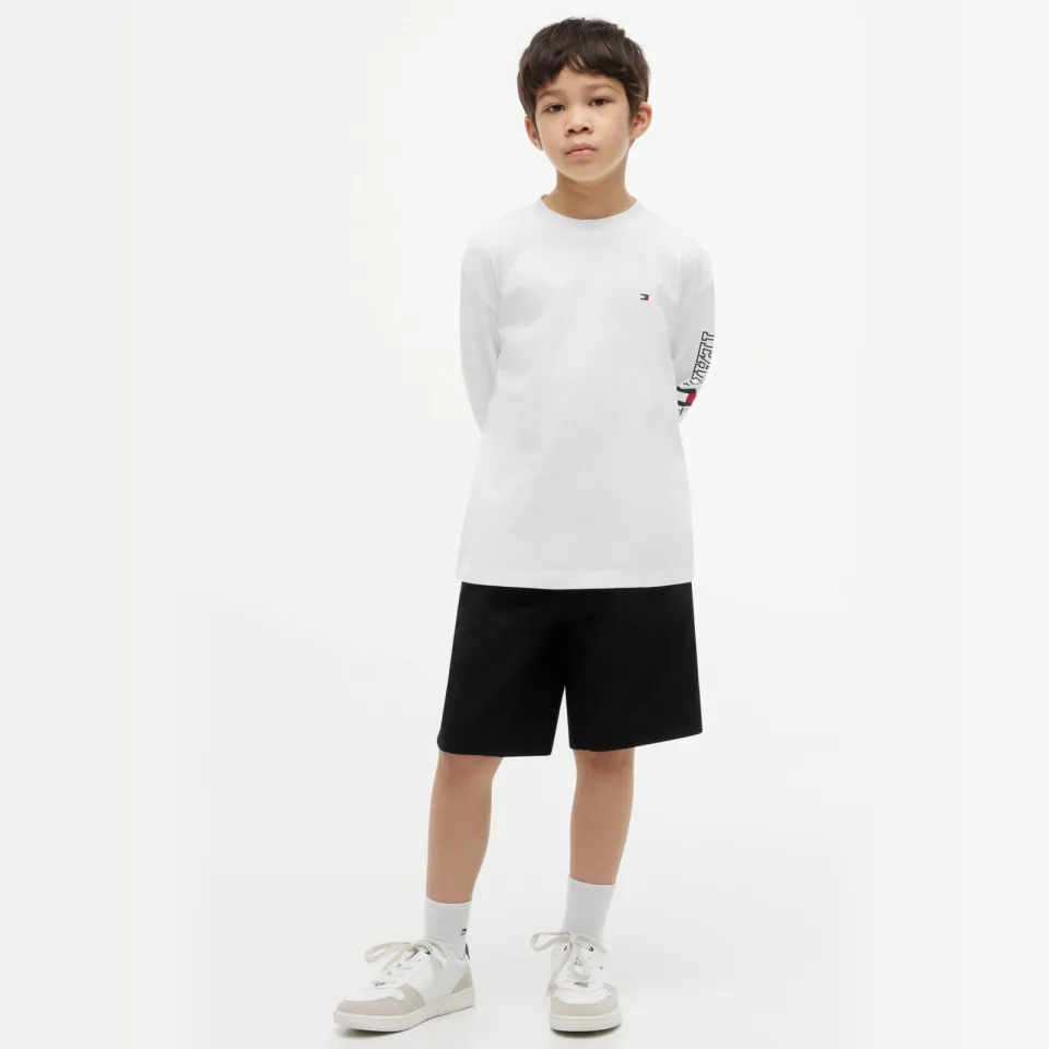 Tommy Hilfiger Team Tommy longsleeve wit