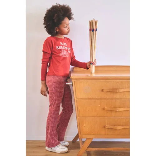 Nono Sady flared broek roze, foto 3
