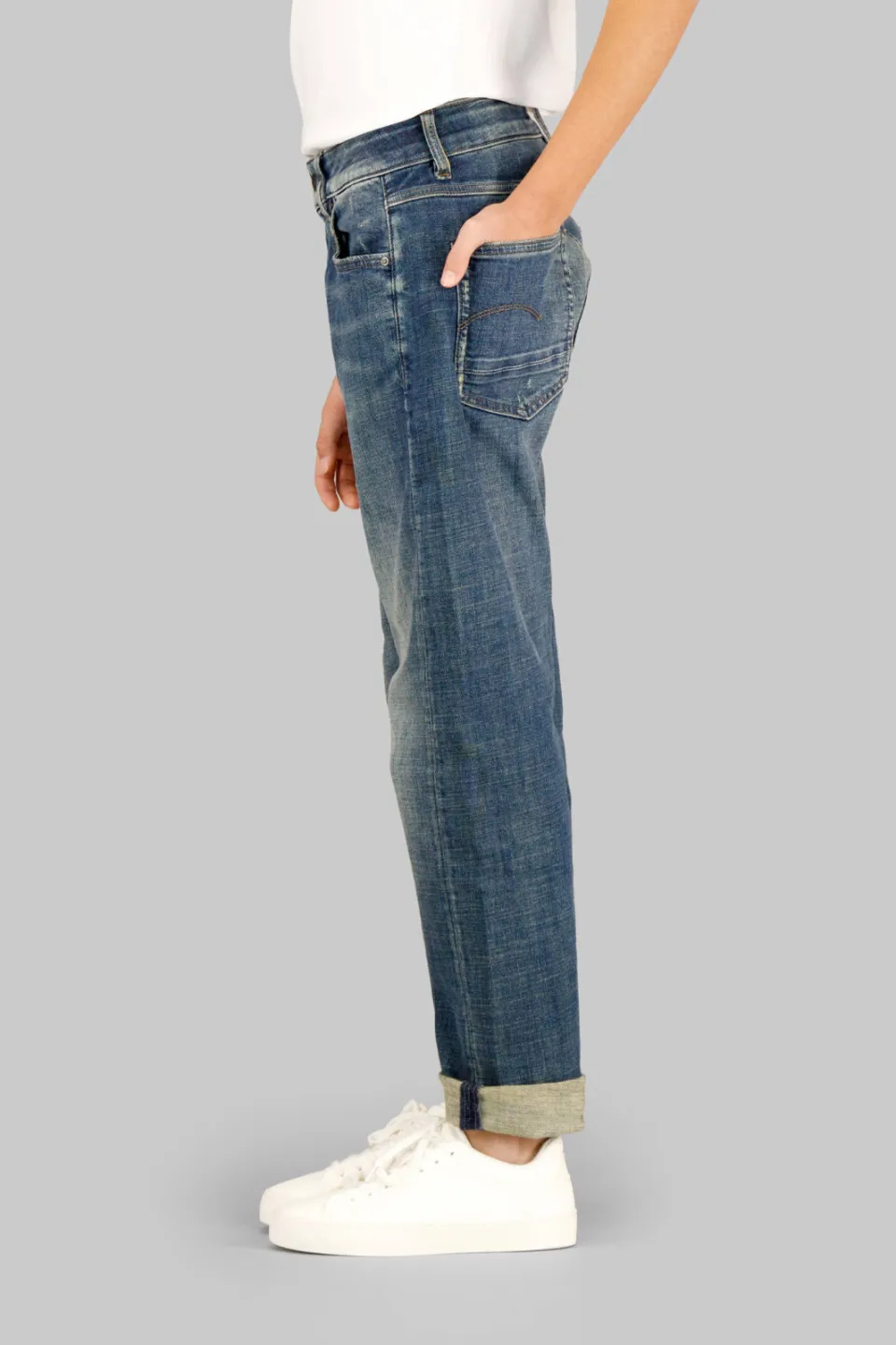 G-Star KATE loose fit jeans - donkerblauw, foto 4