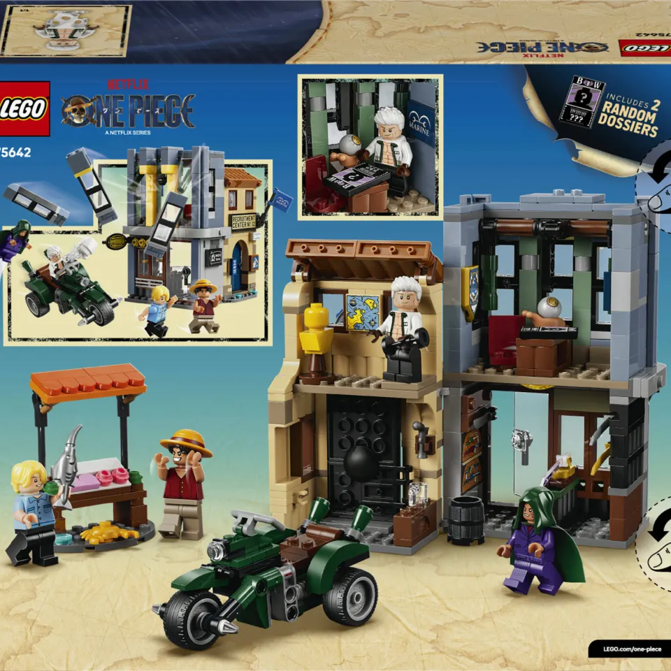 Lego One Piece Confrontatie met Kapitein Smoker Speelgoed 75642, foto 2