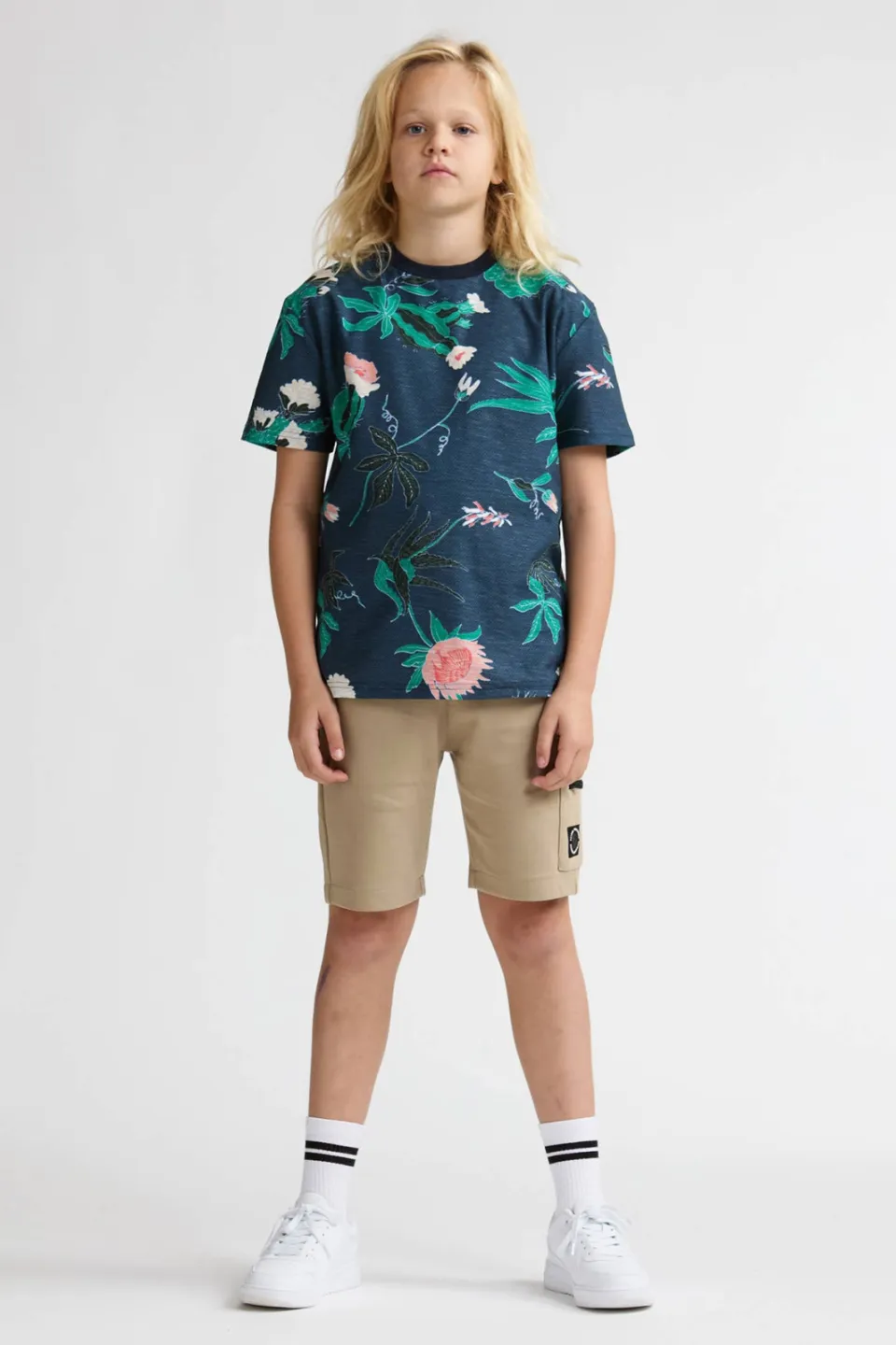 Petrol Industries T-shirt donkerblauw all-over print, foto 6