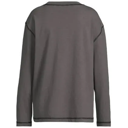 Coolcat Franky relaxed longsleeve donkergrijs, foto 2