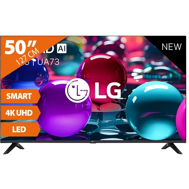 Lg 50UA73006LA (2025) - 50 inch - LED TV Zwart
