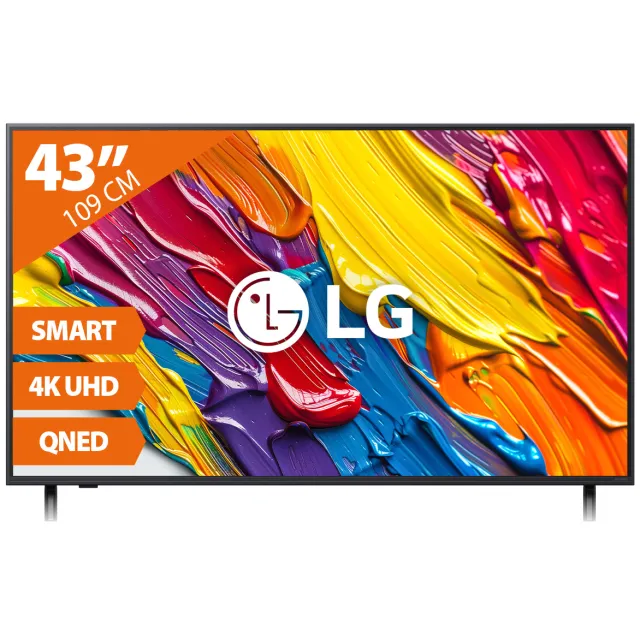 Lg 43QNED82A6B (2025) - 43 inch - QLED TV Zwart