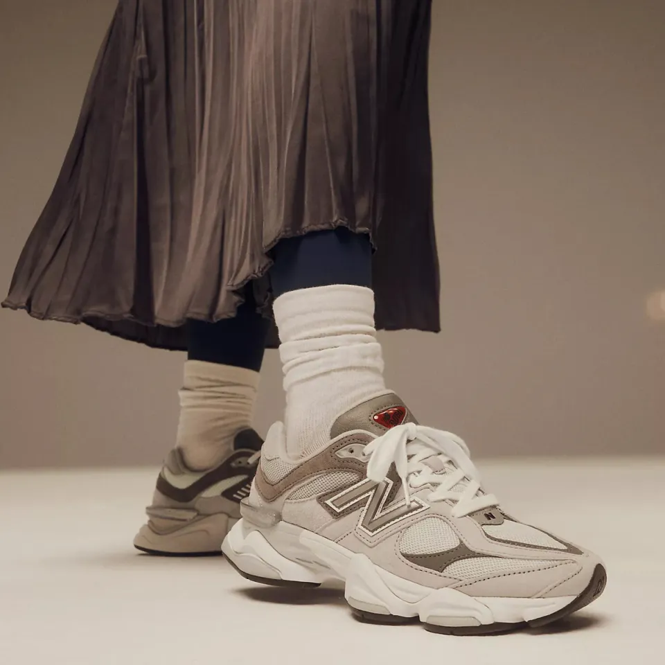 New Balance 9060 lage sneakers grijs, foto 6