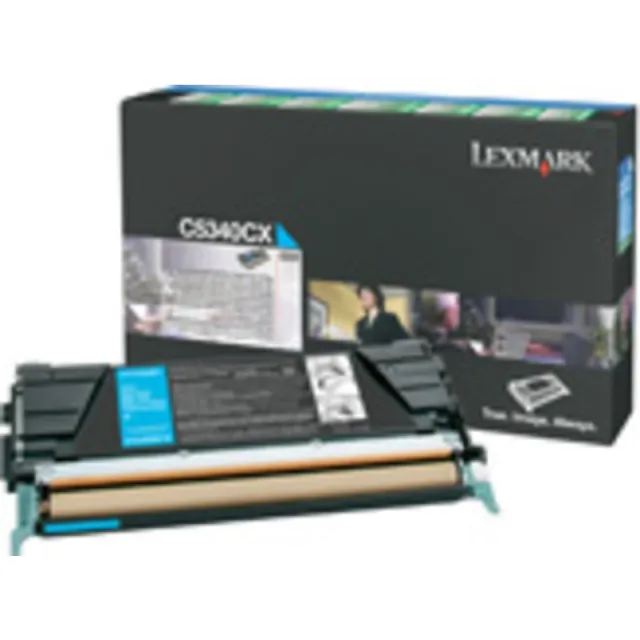 Lexmark C5340CX Toner Cyaan Extra hoge capaciteit