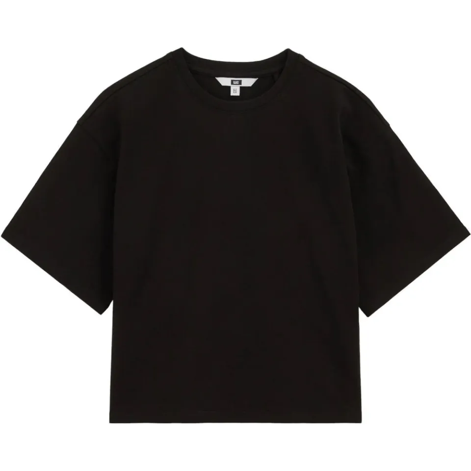 WE Fashion oversized T-shirt zwart, foto 2