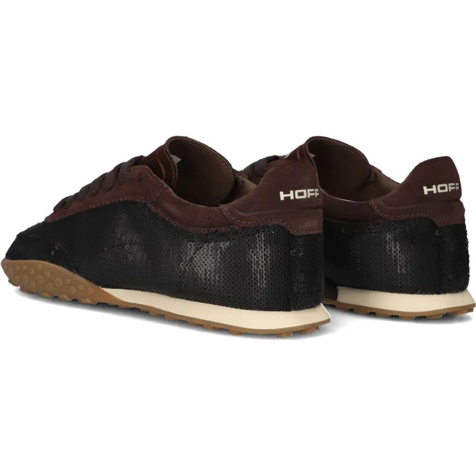 THE HOFF BRAND Dames Sneakers Bridge Sequins - Bruin, foto 3