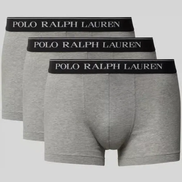 Polo Ralph Lauren boxershorts 3-pack grijs