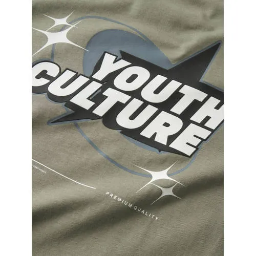 NAME IT t-shirt met backprint groen, foto 3