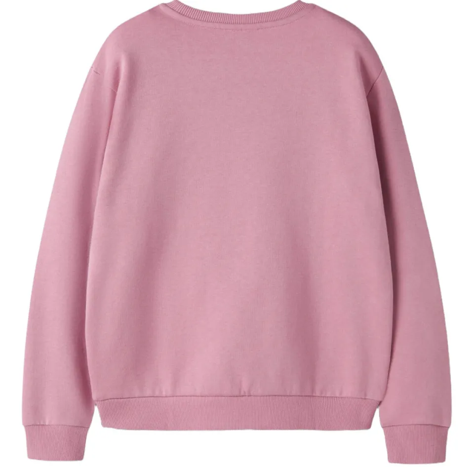 NAME IT KIDS rechtvallende sweater met print - roze, foto 3