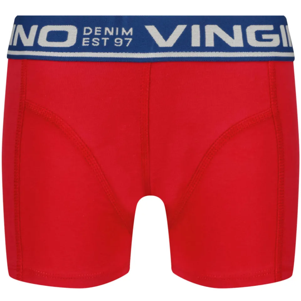 Vingino boxershorts set van 5 meerkleurig zwart / rood / groen, foto 5