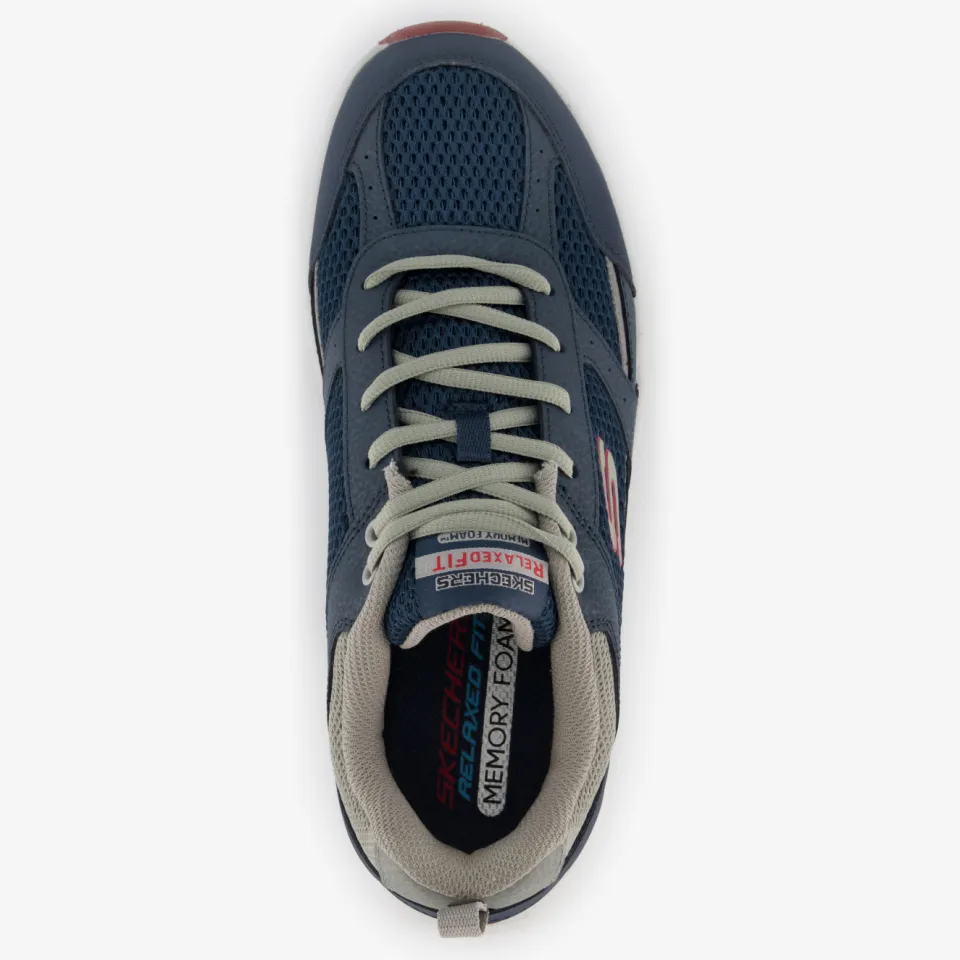 Skechers Oak Canyon Verketta wandelschoenen blauw, foto 4