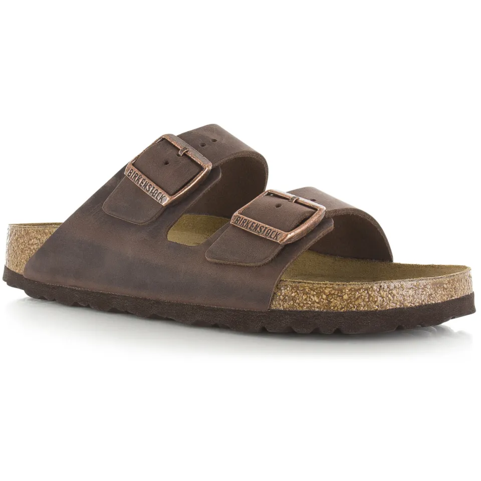 Birkenstock Arizona Habana Nubuck Unisex bruin, foto 3